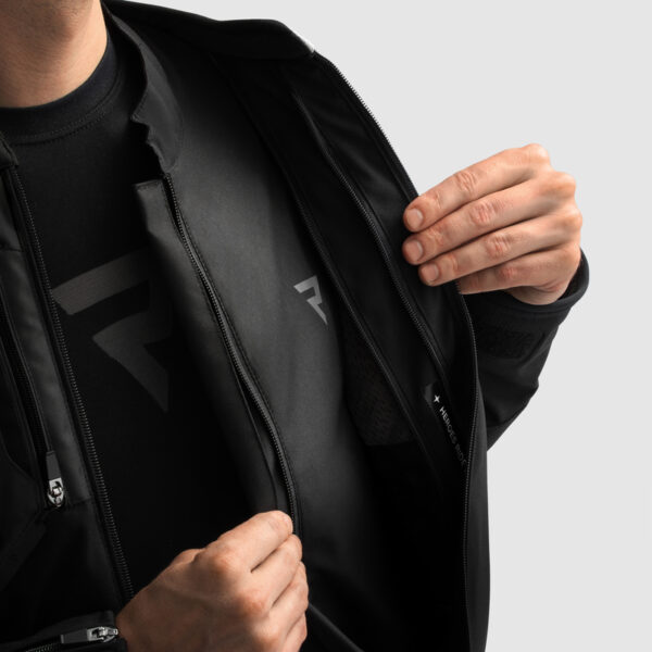 Kurtka tekstylna REBELHORN BORG II BLACK - obrazek 16