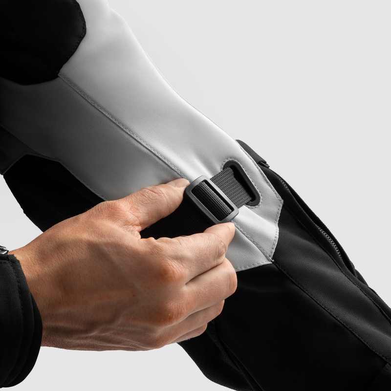 Kurtka tekstylna REBELHORN BORG II BLACK/GREY/RED - obrazek 10