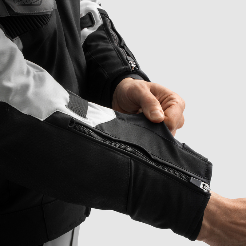 Kurtka tekstylna REBELHORN BORG II BLACK/GREY/RED - obrazek 12