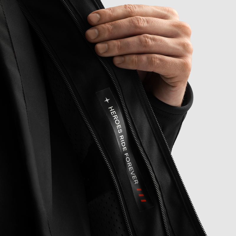 Kurtka tekstylna REBELHORN BORG II BLACK/GREY/RED - obrazek 15