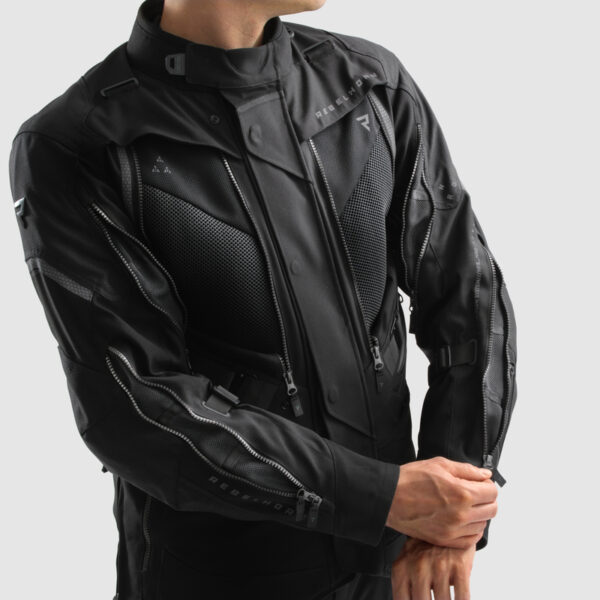 Kurtka tekstylna REBELHORN HARDY 3.0 BLACK - obrazek 7