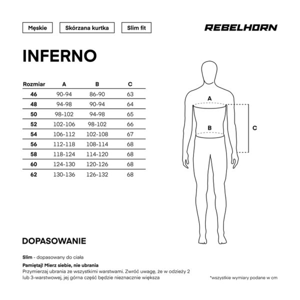 Kurtka skórzana REBELHORN INFERNO BLACK/WHITE/FLUO YELLOW - obrazek 18