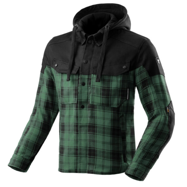 Koszula REBELHORN SHIFTER BLACK/GREEN