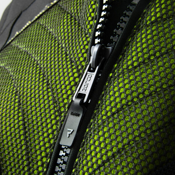 Kurtka tekstylna REBELHORN JAX LADY BLACK/FLUO YELLOW - obrazek 18