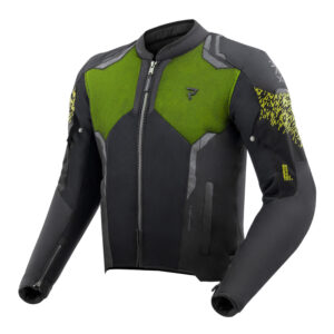 Kurtka tekstylna REBELHORN JAX BLACK/FLUO YELLOW