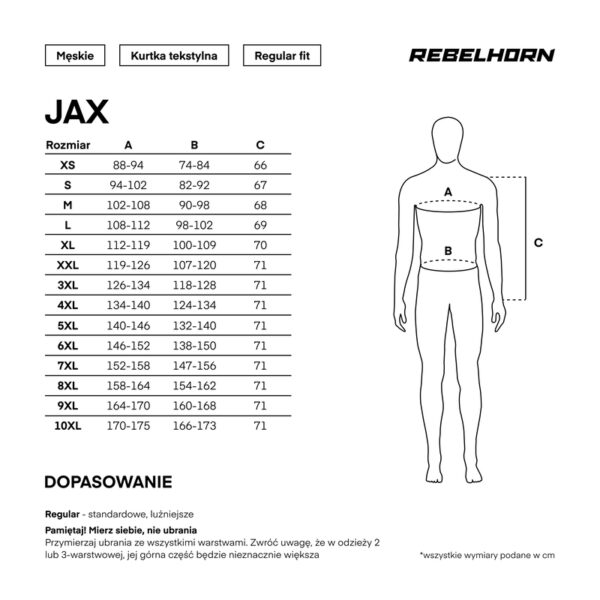 Kurtka tekstylna REBELHORN JAX BLACK/FLUO YELLOW - obrazek 17