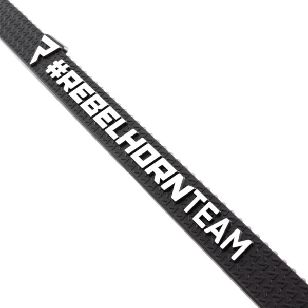 Ramki na rejestrację samochodową REBELHORN TEAM BLACK 2 SZT - obrazek 3