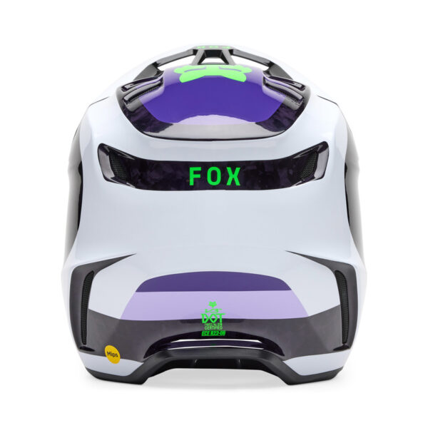 Kask FOX V3 RS GRID BLACK/PURPLE - obrazek 5