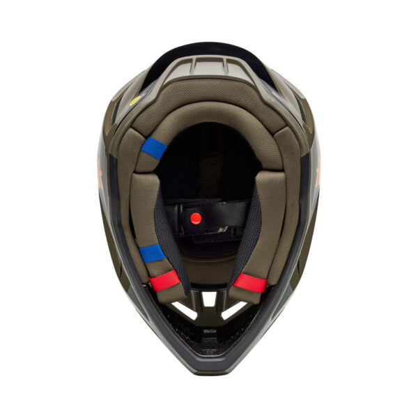 Kask FOX V3 FADE BROWN/BLACK - obrazek 4