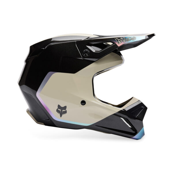 Kask FOX V1 HELLO FUTURE BLACK - obrazek 11