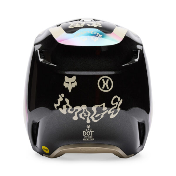 Kask FOX V1 HELLO FUTURE BLACK - obrazek 15