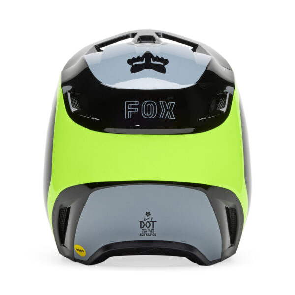 Kask FOX V1 FLOW BLACK/YELLOW - obrazek 5