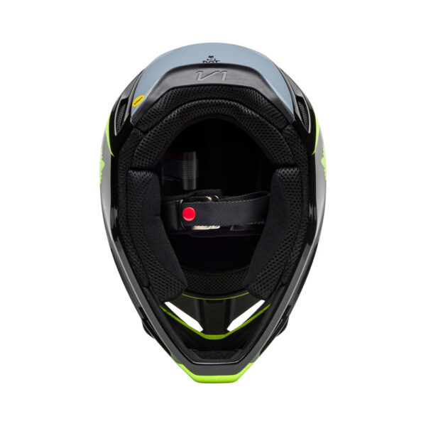 Kask FOX V1 FLOW BLACK/YELLOW - obrazek 6