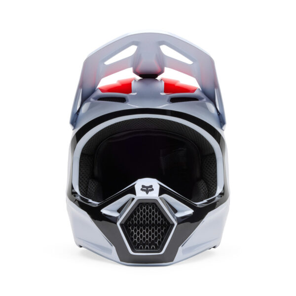 Kask FOX V1 FLOW WHITE/RED - obrazek 2