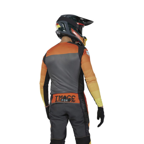 Bluza FOX FLEXAIR GRID BLACK/ORANGE - obrazek 4