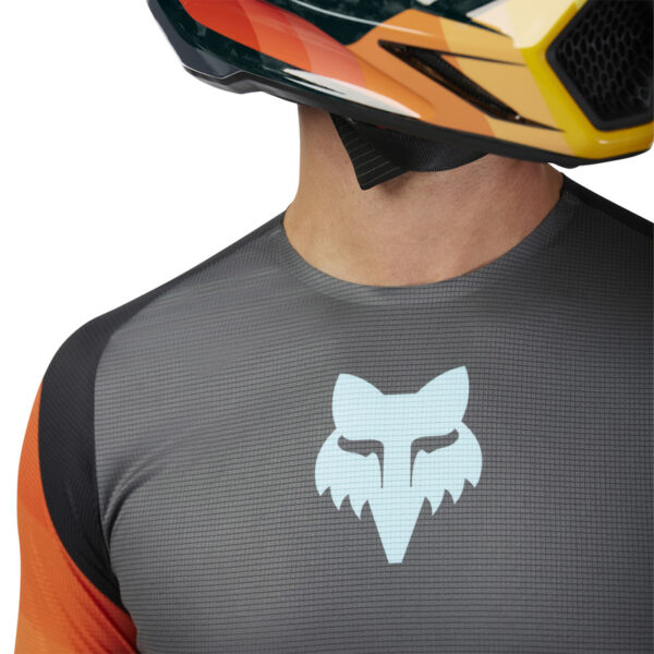 Bluza FOX FLEXAIR GRID BLACK/ORANGE - obrazek 5