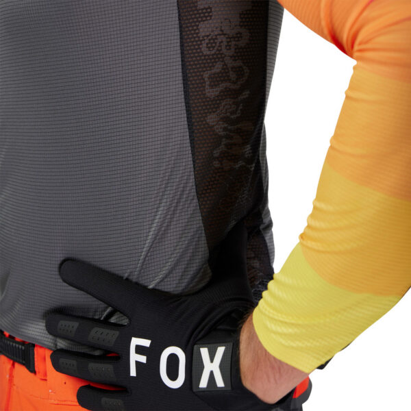Bluza FOX FLEXAIR GRID BLACK/ORANGE - obrazek 6