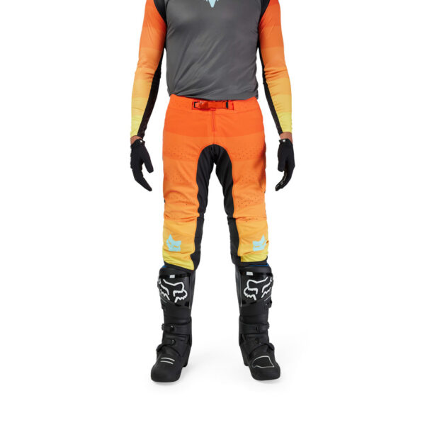 Spodnie FOX FLEXAIR GRID BLACK/ORANGE - obrazek 3