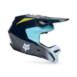 Kask FOX JUNIOR V1 ELEVATED LIGHT BLUE