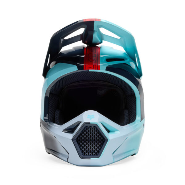 Kask FOX JUNIOR V1 ELEVATED LIGHT BLUE - obrazek 2