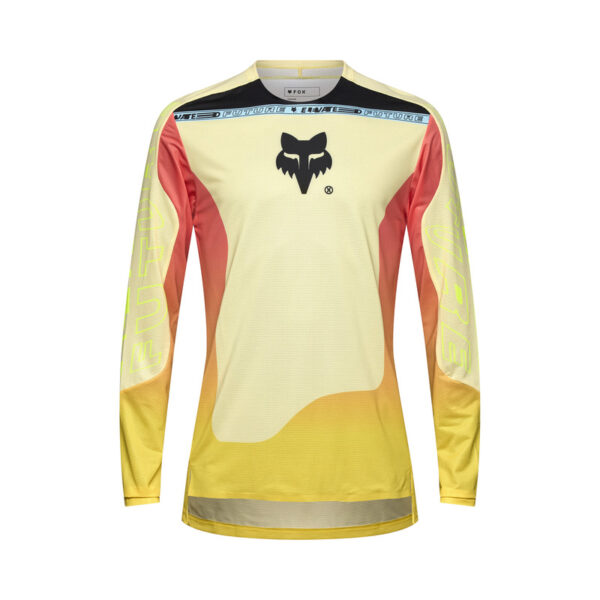 Koszulka rowerowa z długim rękawem FOX FLEXAIR ELEVATED LEMONADE