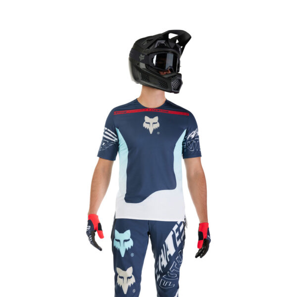 Koszulka rowerowa FOX FLEXAIR ELEVATED MIDNIGHT - obrazek 3