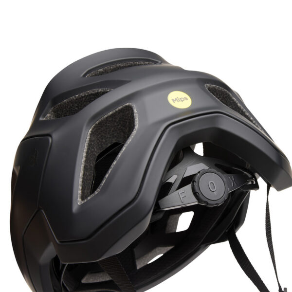 Kask rowerowy FOX SPEEDFRAME SOLID BLACK - obrazek 5