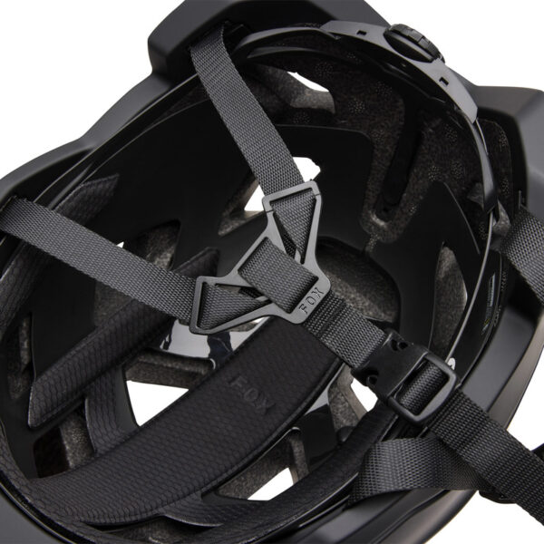 Kask rowerowy FOX SPEEDFRAME SOLID BLACK - obrazek 7