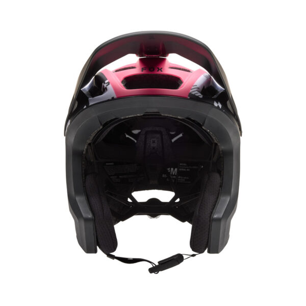 Kask rowerowy FOX DROPFRAME PRO DIGI IMAGE BLACK/WHITE - obrazek 3