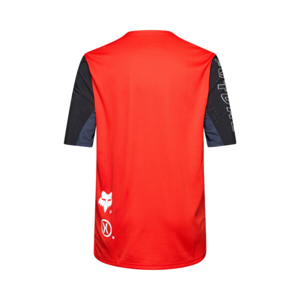 Koszulka rowerowa FOX DEFEND FLUO RED - obrazek 2