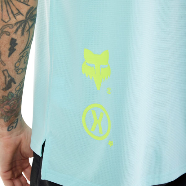 Koszulka rowerowa FOX DEFEND LIGHT BLUE - obrazek 7