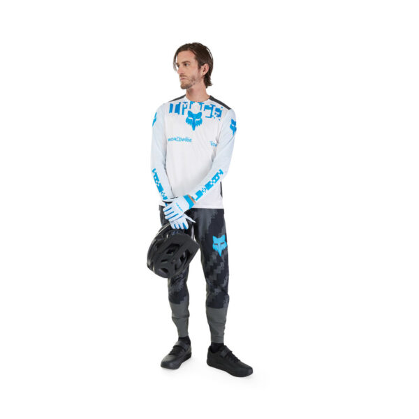 Koszulka rowerowa z długim rękawem FOX RANGER DIGI IMAGE WHITE - obrazek 12