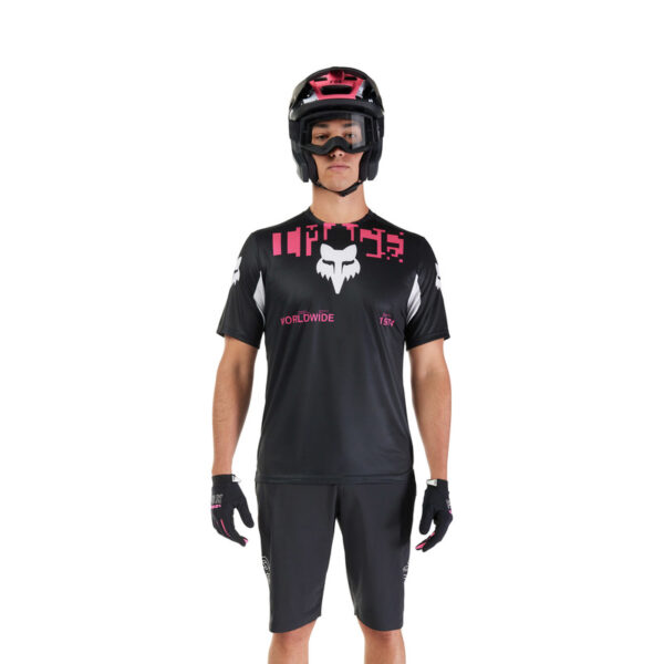 Koszulka rowerowa FOX RANGER DIGI IMAGE BLACK - obrazek 3
