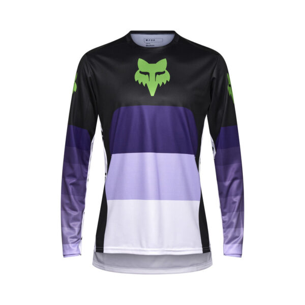 Koszulka rowerowa z długim rękawem FOX RANGER GRID BLACK