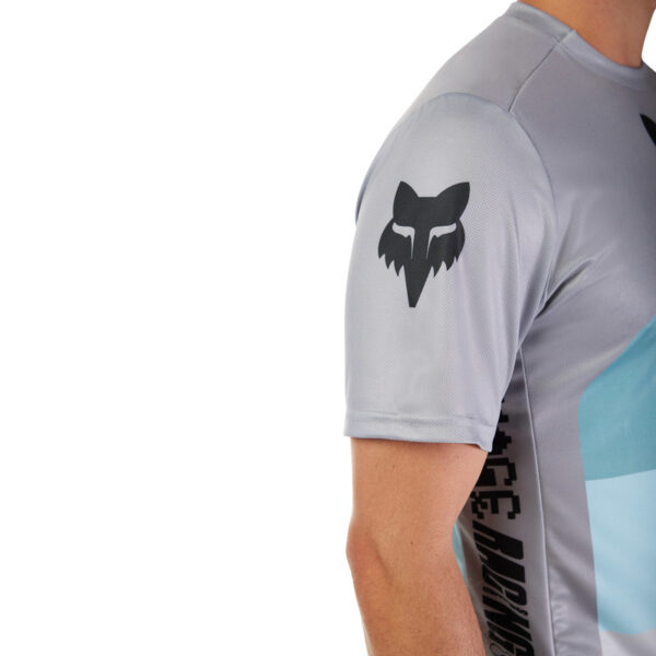 Koszulka rowerowa FOX RANGER GRID STEEL GREY - obrazek 6