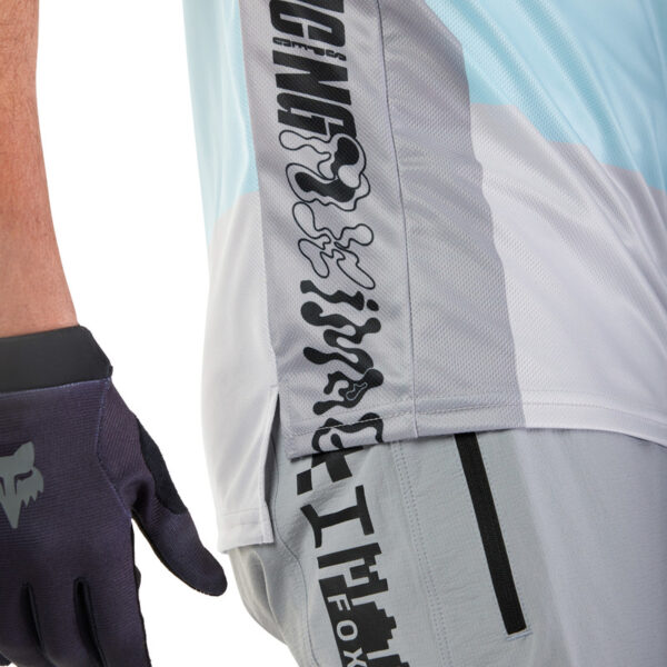 Koszulka rowerowa FOX RANGER GRID STEEL GREY - obrazek 7