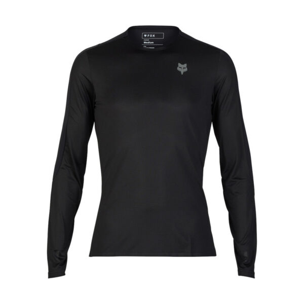Koszulka rowerowa z długim rękawem FOX ASCENT BLACK