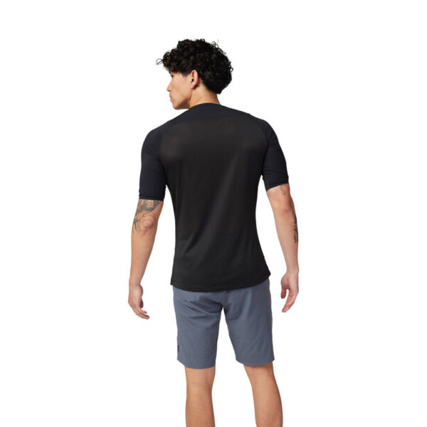 Koszulka rowerowa FOX FLEXAIR ASCENT BLACK - obrazek 4