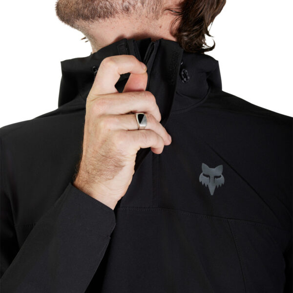 Bluza rowerowa z kapturem FOX RANGER WIND PULLOVER BLACK - obrazek 8