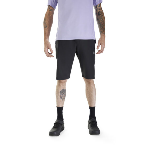 Spodenki rowerowe FOX RANGER W/LINER BLACK - obrazek 3