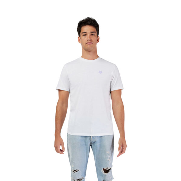 T-shirt FOX FREQUENCY TECH OPTIC WHITE - obrazek 3