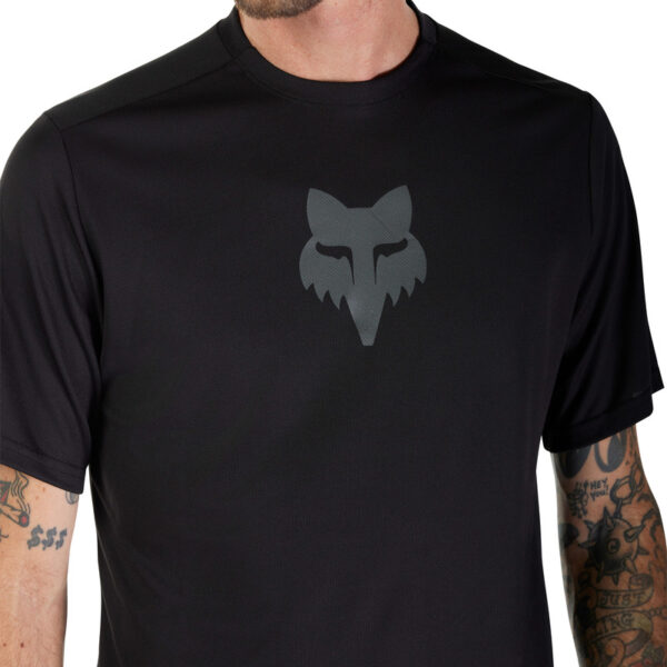 Koszulka rowerowa FOX RANGER HEAD BLACK - obrazek 5