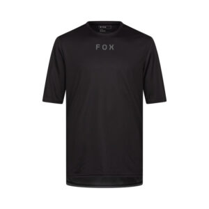 Koszulka rowerowa FOX RANGER WORDMARK BLACK