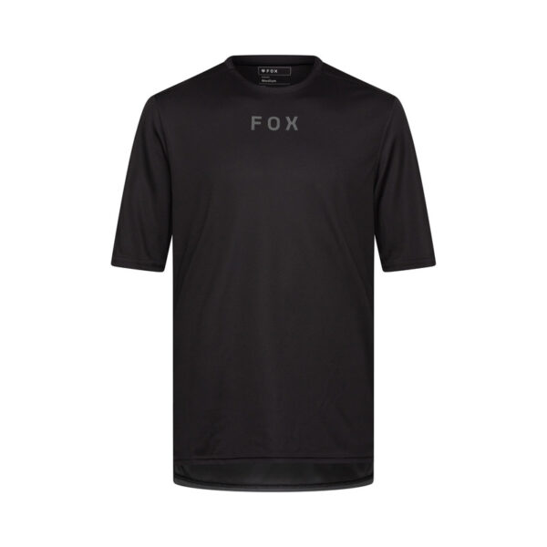 Koszulka rowerowa FOX RANGER WORDMARK BLACK