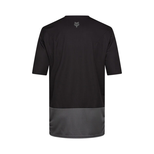 Koszulka rowerowa FOX RANGER WORDMARK BLACK - obrazek 2