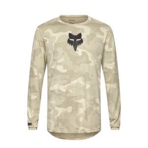 Koszulka rowerowa z długim rękawem FOX RANGER TRU DRI CREAM