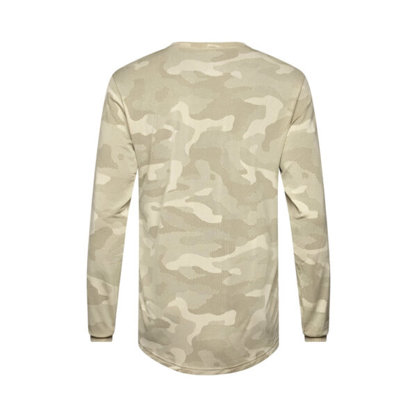 Koszulka rowerowa z długim rękawem FOX RANGER TRU DRI CREAM - obrazek 2
