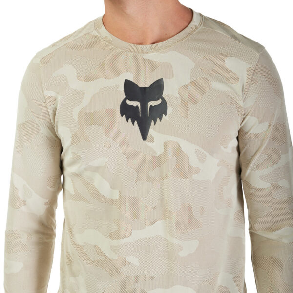 Koszulka rowerowa z długim rękawem FOX RANGER TRU DRI CREAM - obrazek 5