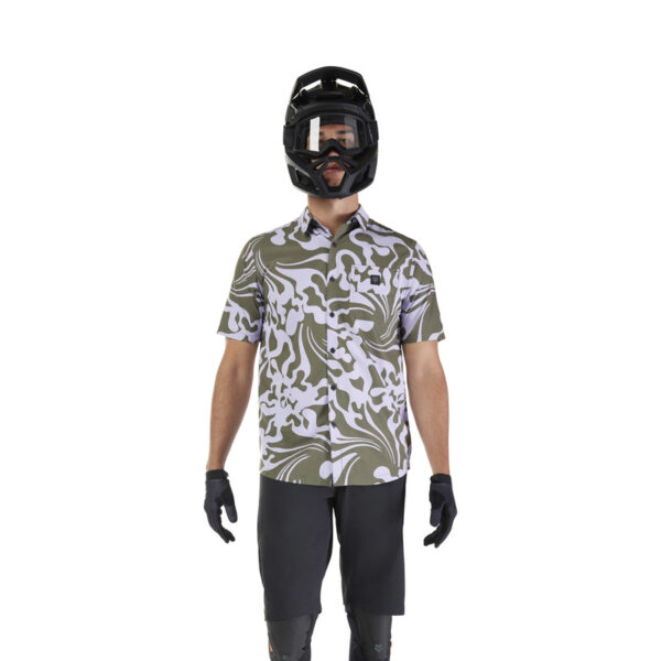 Koszulka rowerowa FOX RANGER WOVEN MILITARY - obrazek 3