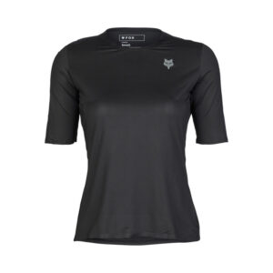Koszulka rowerowa FOX LADY FLEXAIR ASCENT BLACK